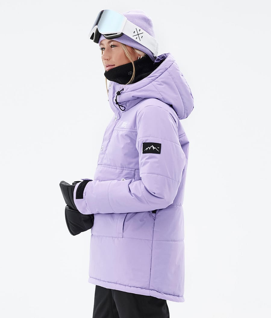 Chaqueta Snowboard Dope Puffer W Mujer Moradas | 026-NOEDAB