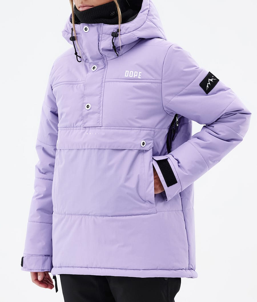 Chaqueta Snowboard Dope Puffer W Mujer Moradas | 026-NOEDAB