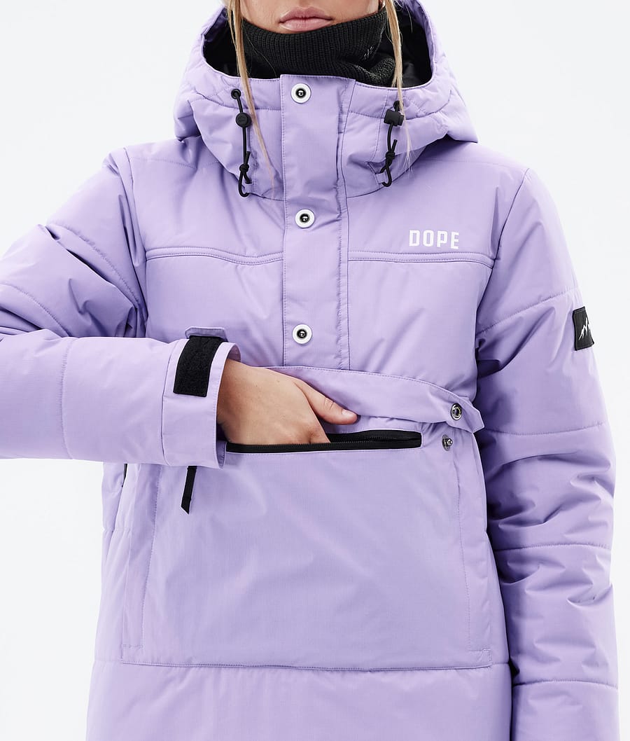 Chaqueta Snowboard Dope Puffer W Mujer Moradas | 026-NOEDAB