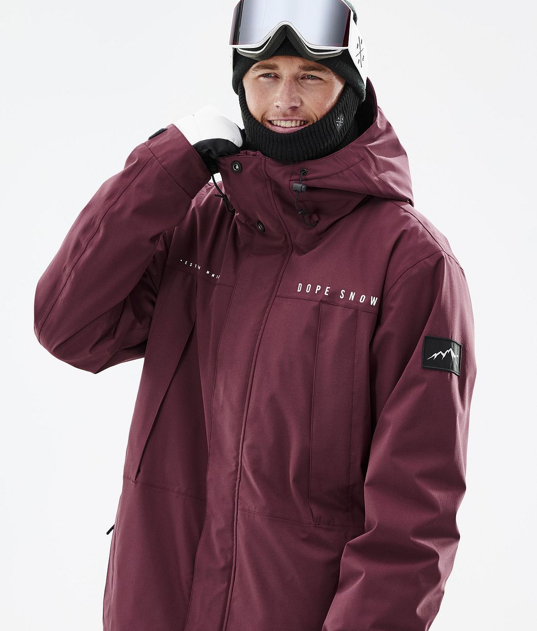 Chaqueta Snowboard Dope Ranger Hombre Burdeos | 153-ZCNJFR