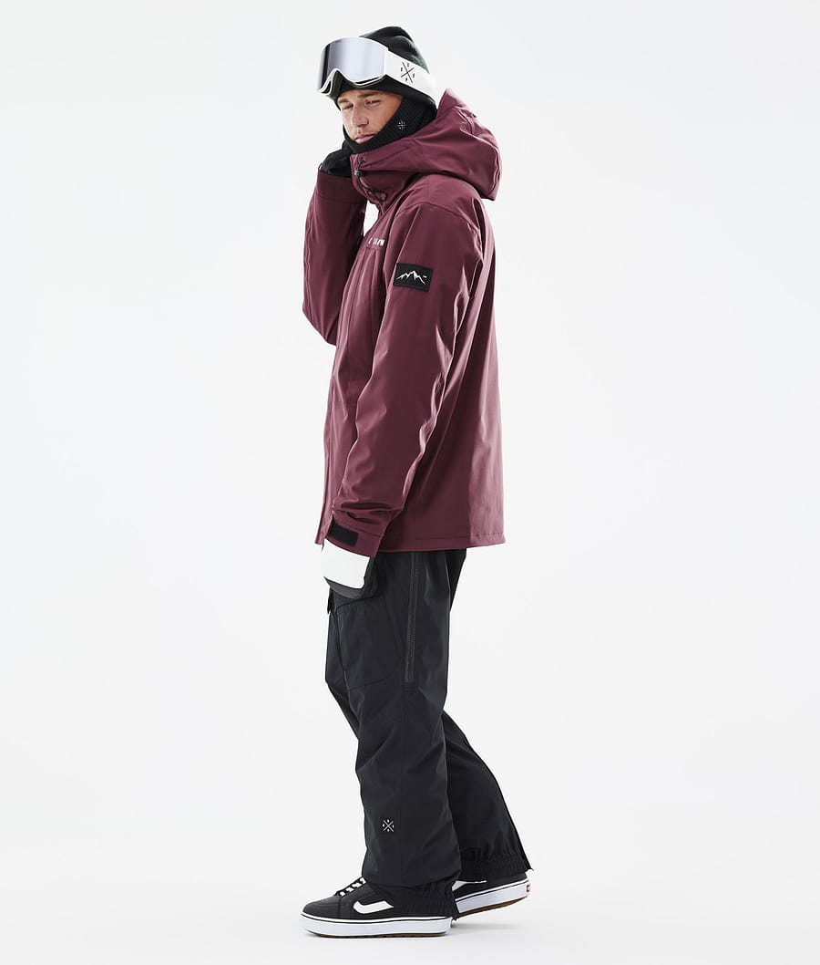 Chaqueta Snowboard Dope Ranger Hombre Burdeos | 153-ZCNJFR