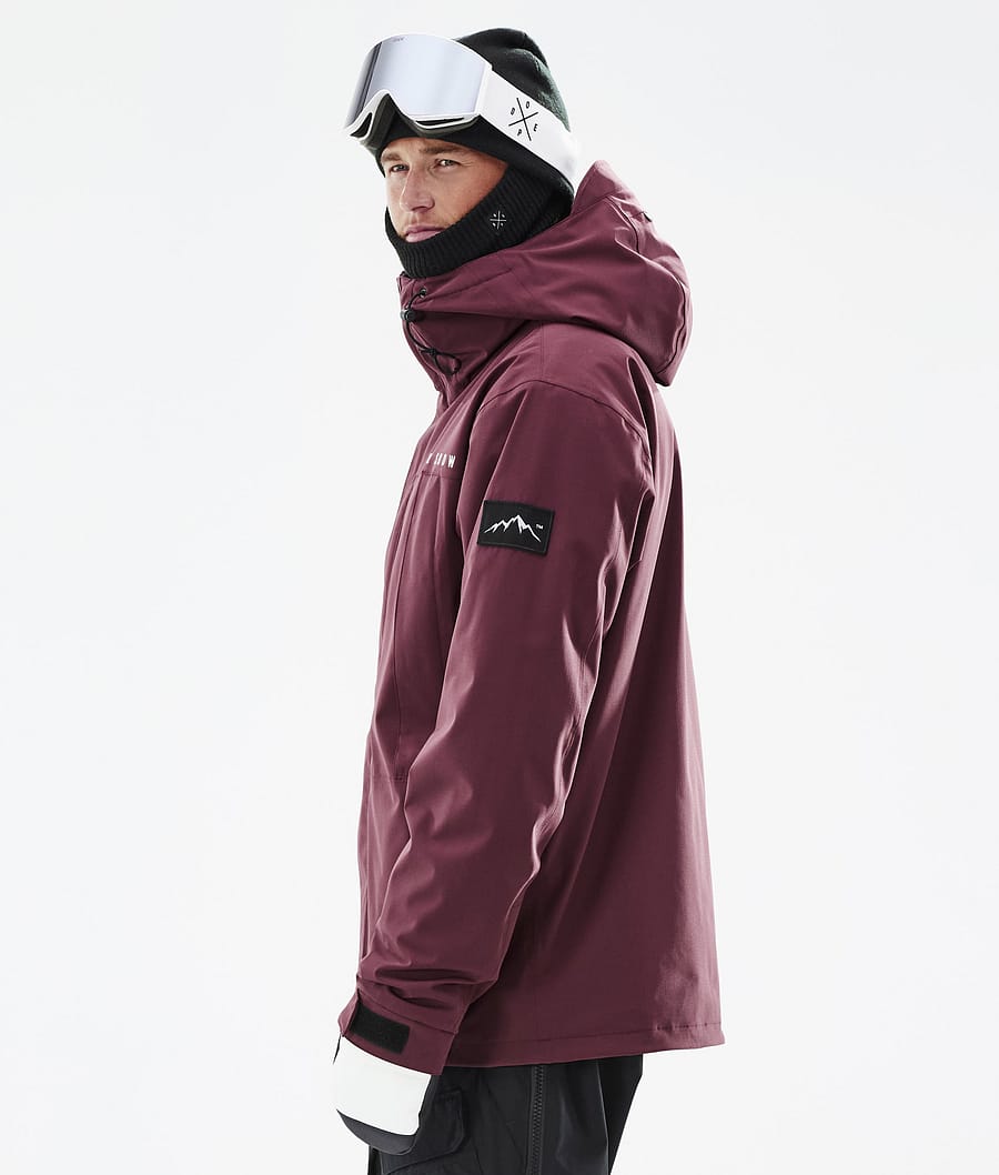 Chaqueta Snowboard Dope Ranger Hombre Burdeos | 153-ZCNJFR