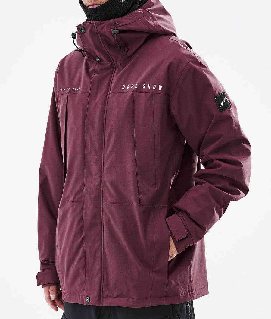 Chaqueta Snowboard Dope Ranger Hombre Burdeos | 153-ZCNJFR