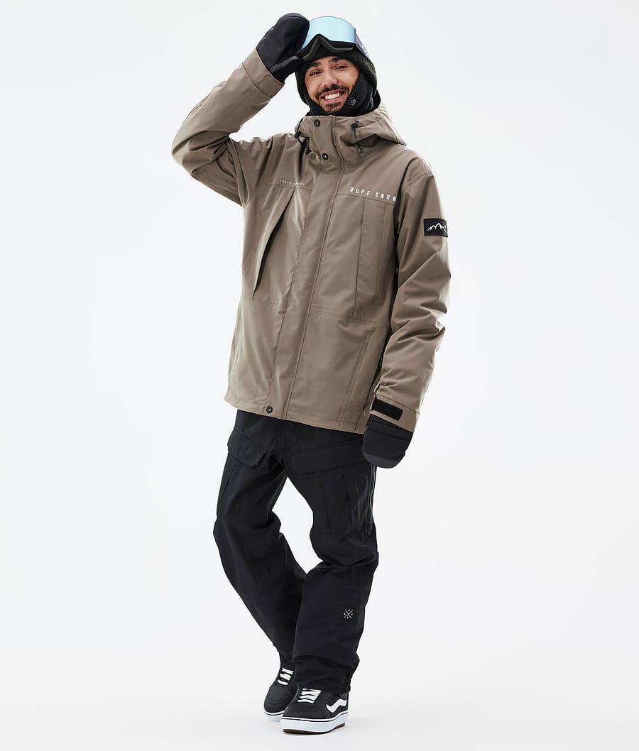 Chaqueta Snowboard Dope Ranger Hombre Marrones Oscuro | 951-GWFHIP
