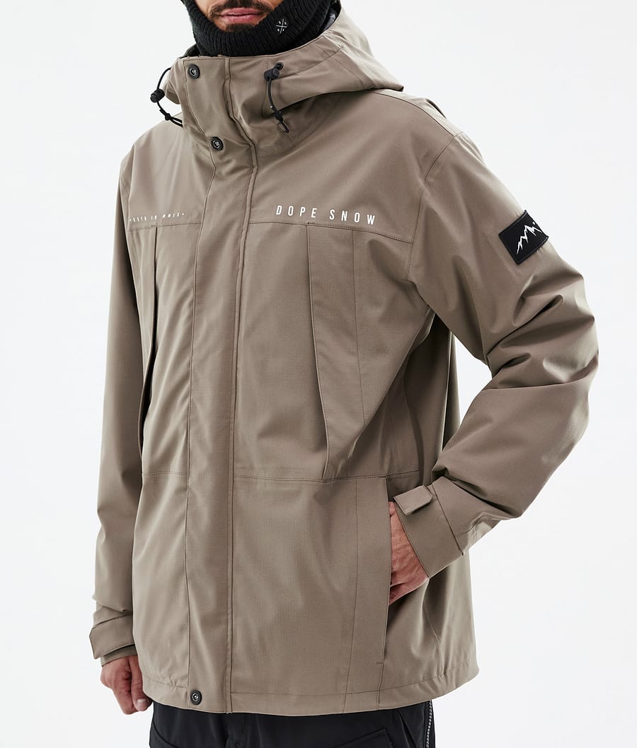 Chaqueta Snowboard Dope Ranger Hombre Marrones Oscuro | 951-GWFHIP
