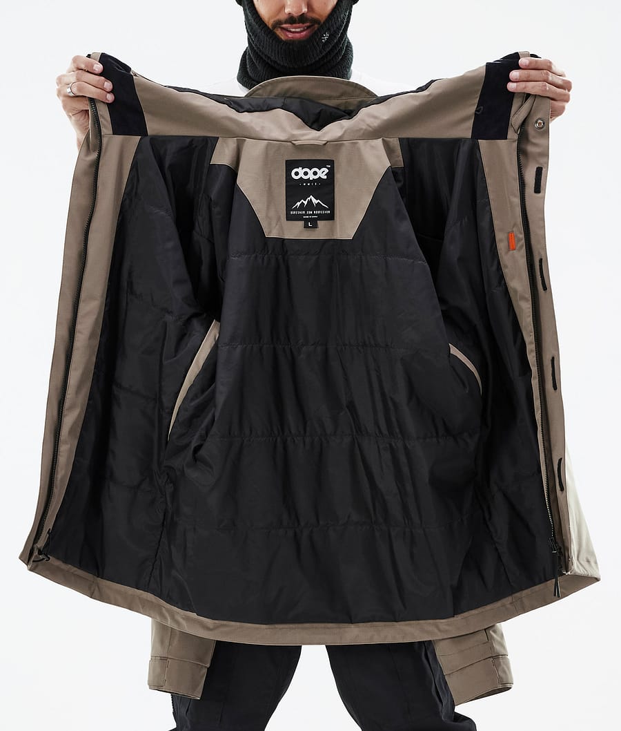 Chaqueta Snowboard Dope Ranger Hombre Marrones Oscuro | 951-GWFHIP