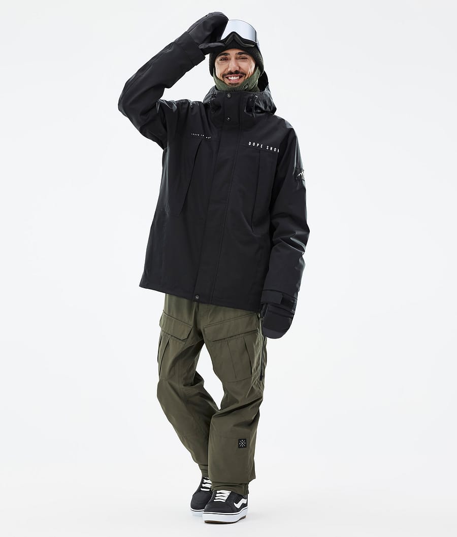 Chaqueta Snowboard Dope Ranger Hombre Negras | 752-TUXREG