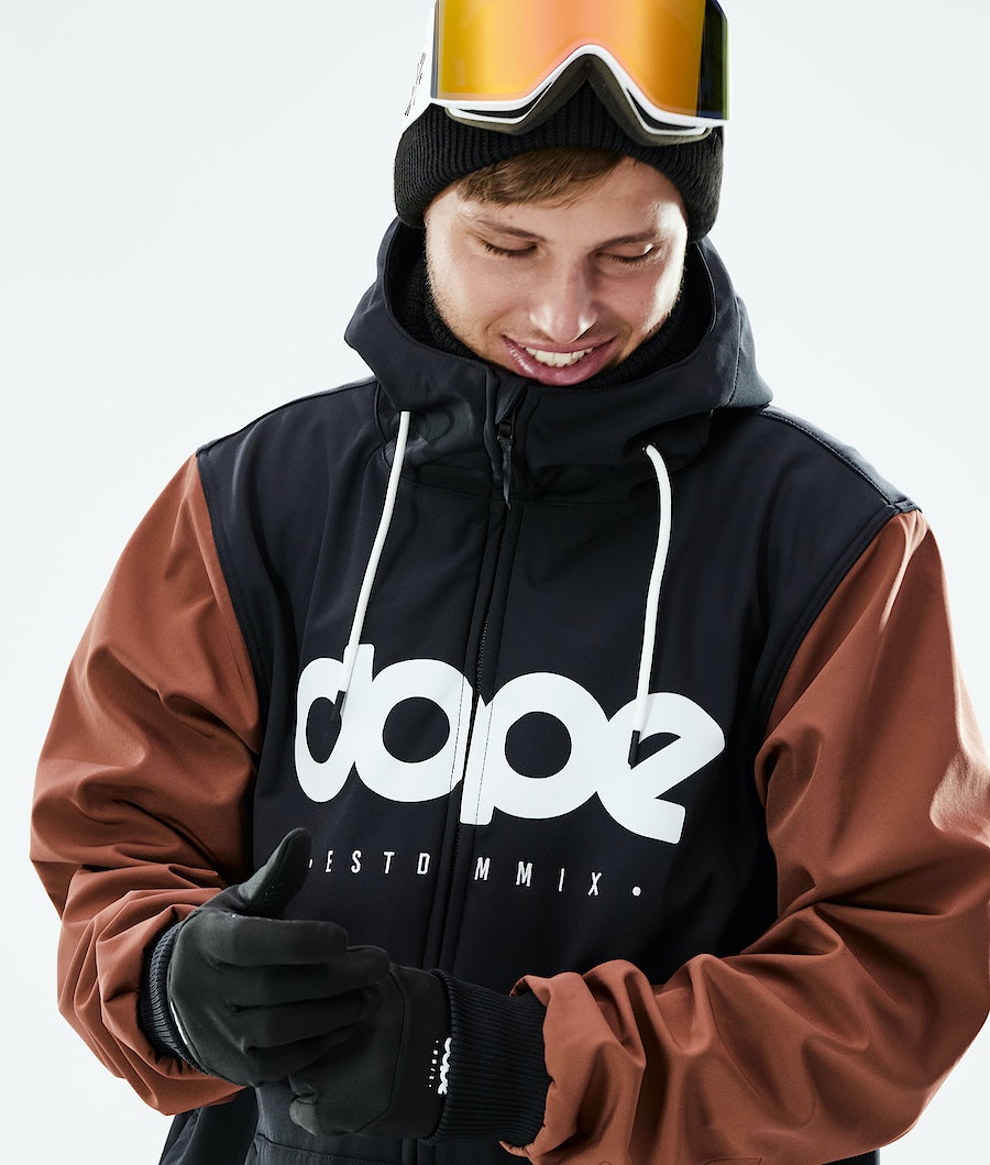 Chaqueta Snowboard Dope Standard DO Hombre Negras | 957-PQBSAJ