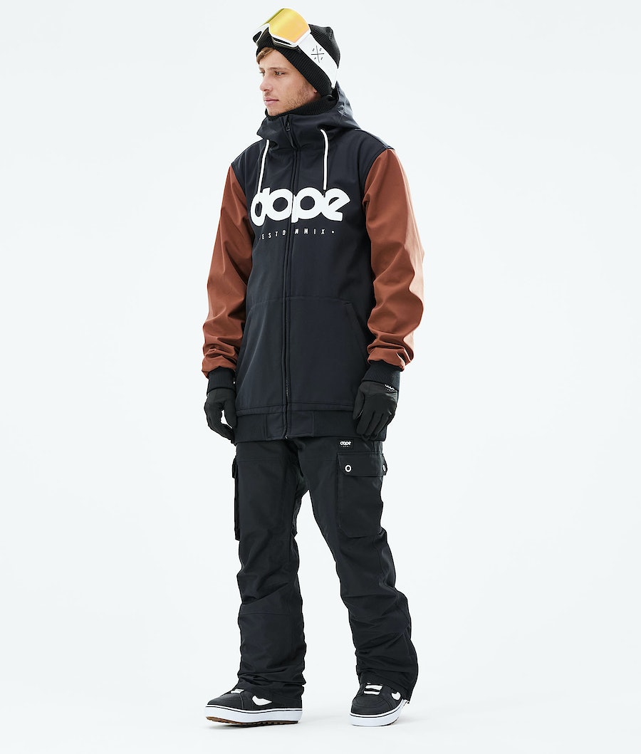 Chaqueta Snowboard Dope Standard DO Hombre Negras | 957-PQBSAJ