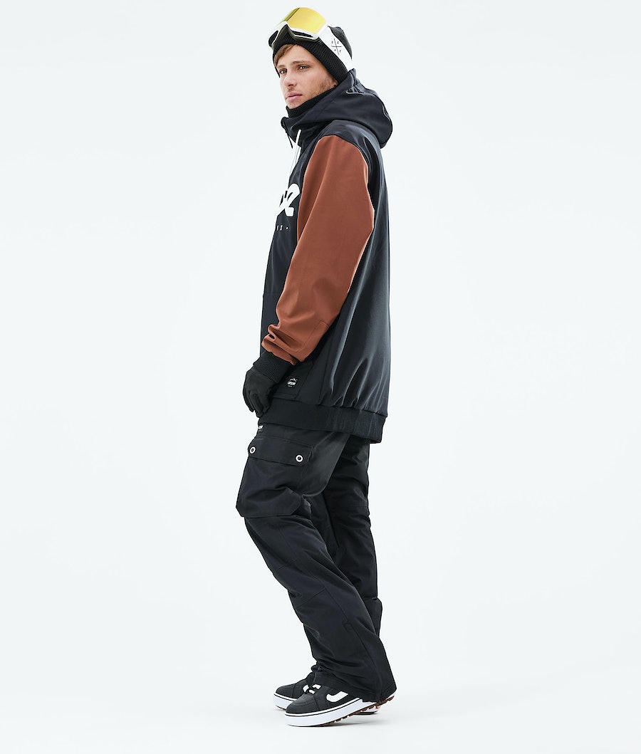Chaqueta Snowboard Dope Standard DO Hombre Negras | 957-PQBSAJ