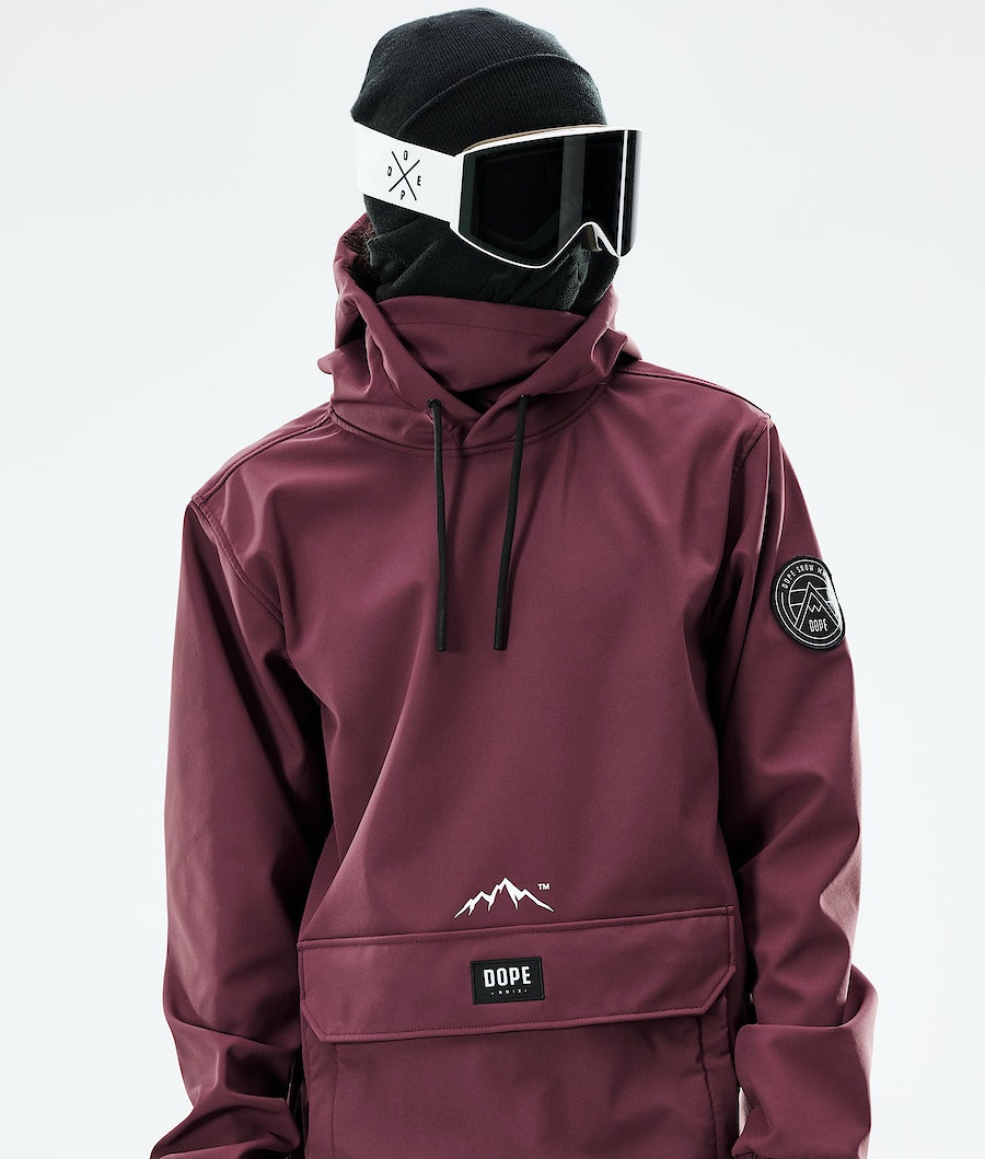 Chaqueta Snowboard Dope Wylie Hombre Burdeos | 378-LBFJIZ
