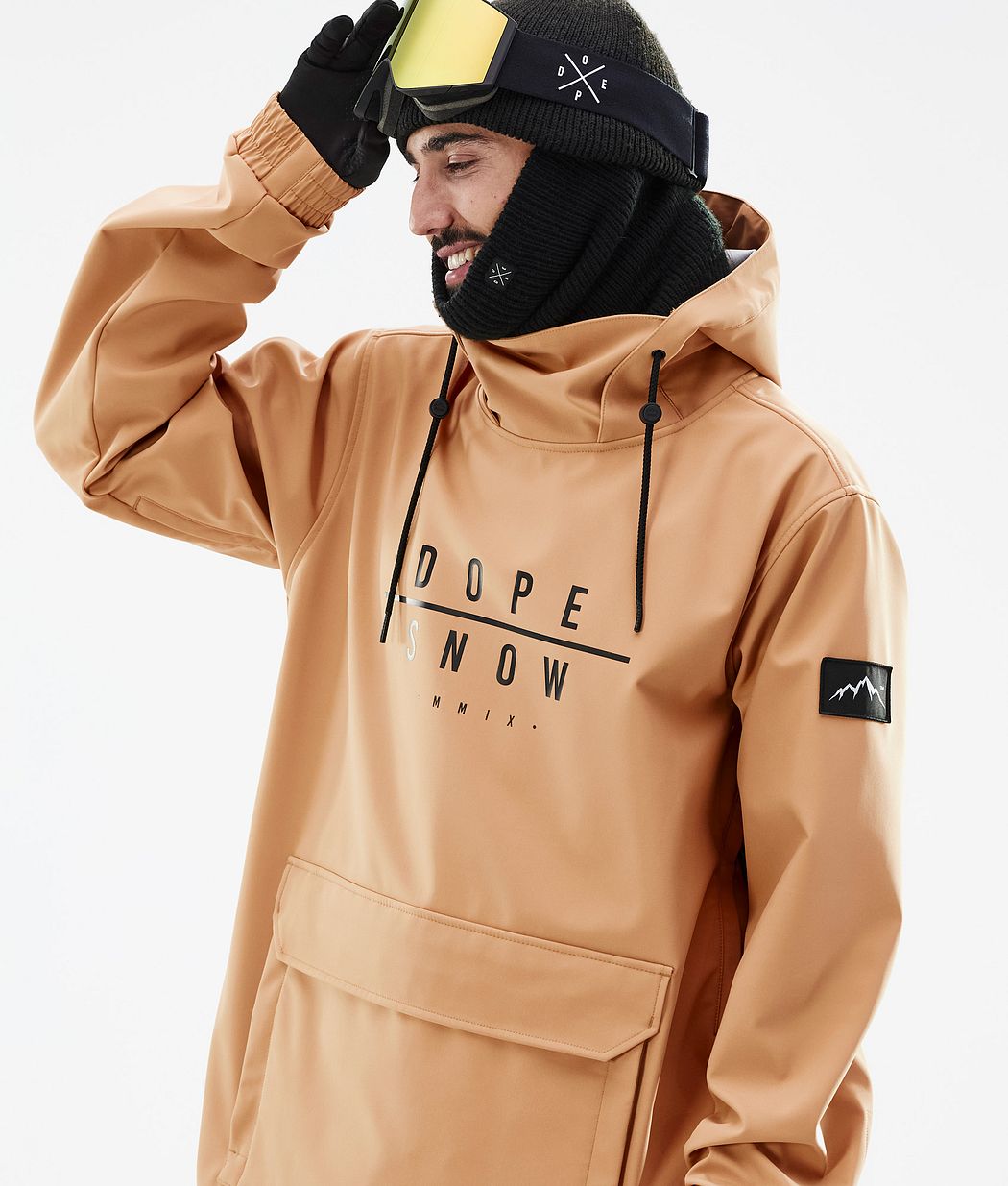Chaqueta Snowboard Dope Wylie Hombre Kaki Amarillo | 785-KFYDNX