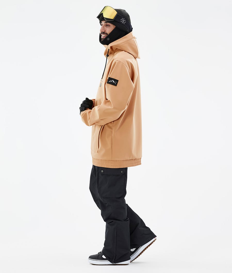 Chaqueta Snowboard Dope Wylie Hombre Kaki Amarillo | 785-KFYDNX