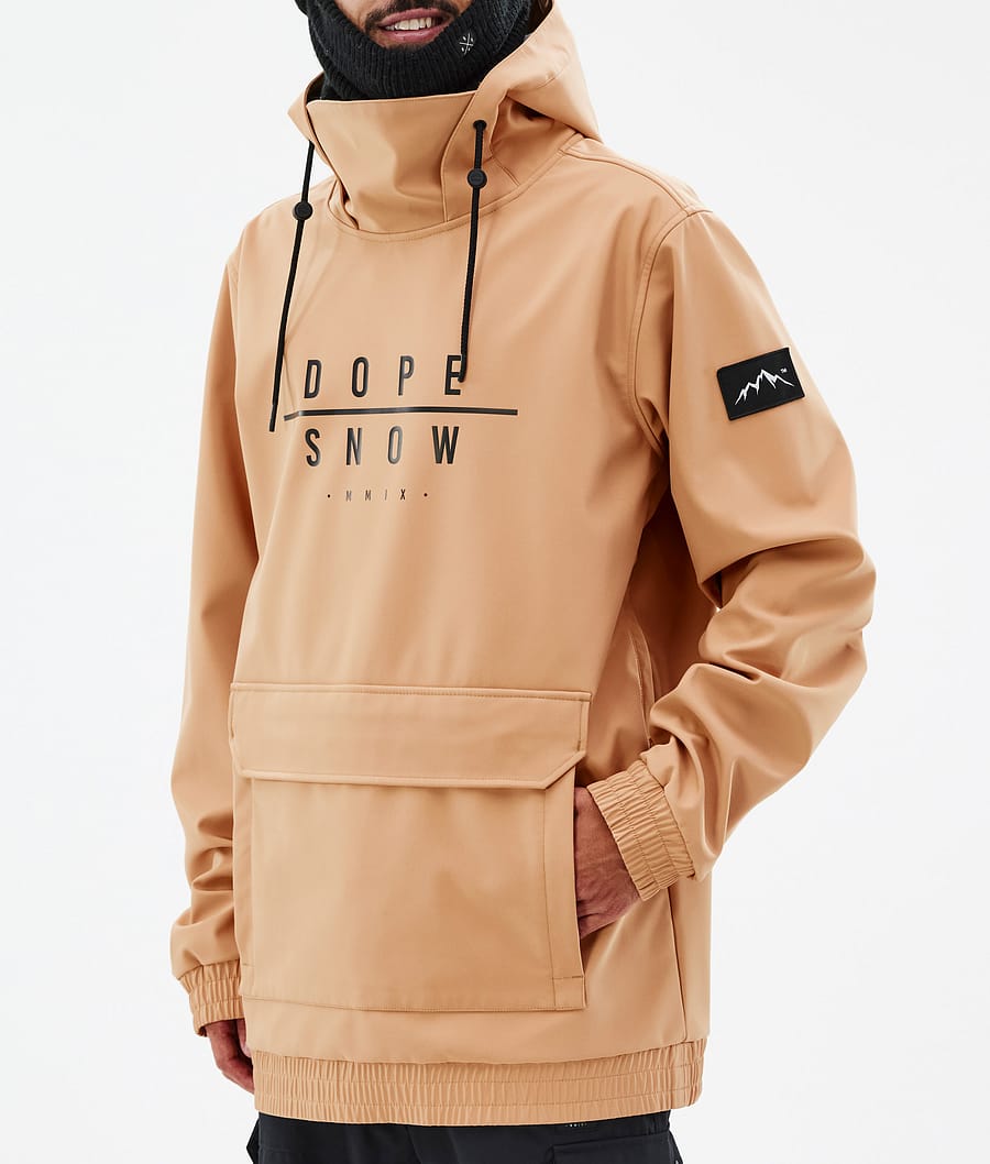 Chaqueta Snowboard Dope Wylie Hombre Kaki Amarillo | 785-KFYDNX