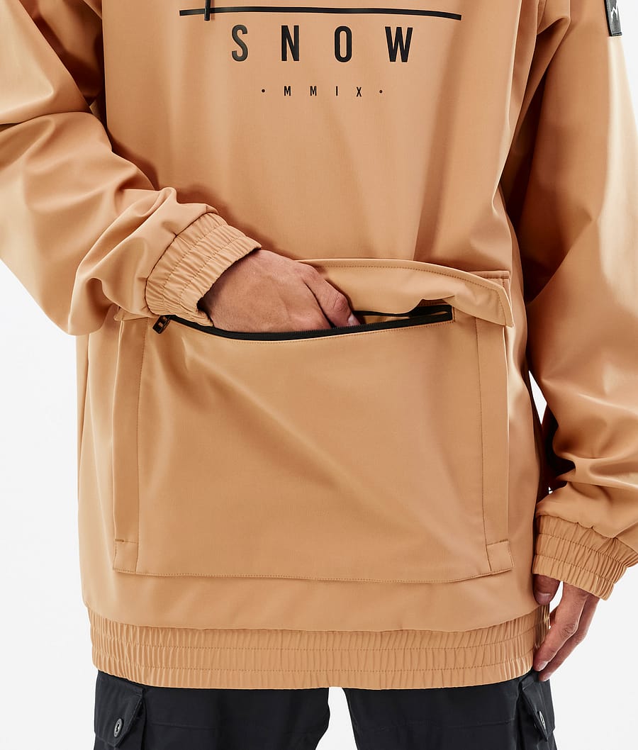 Chaqueta Snowboard Dope Wylie Hombre Kaki Amarillo | 785-KFYDNX