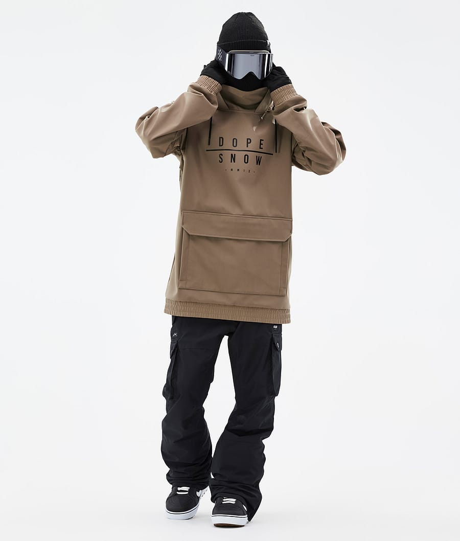 Chaqueta Snowboard Dope Wylie Hombre Kaki | 946-MGBTAJ