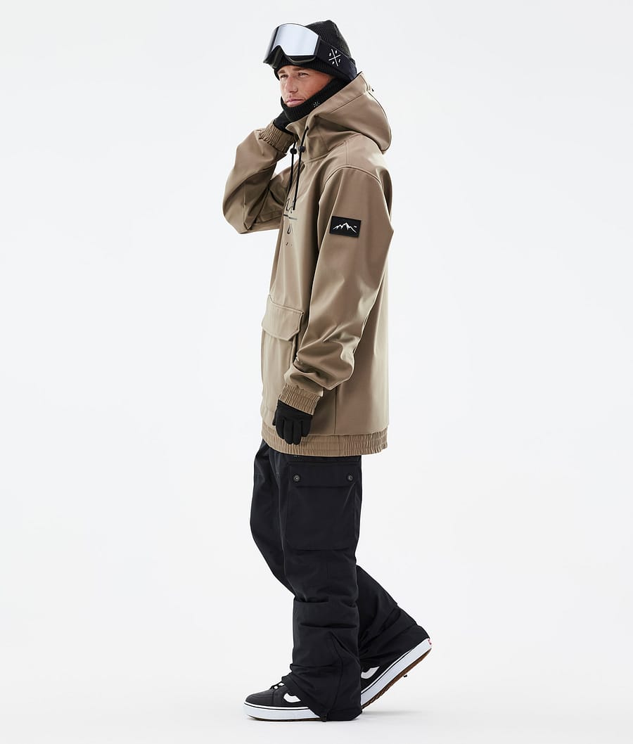 Chaqueta Snowboard Dope Wylie Hombre Kaki | 946-MGBTAJ