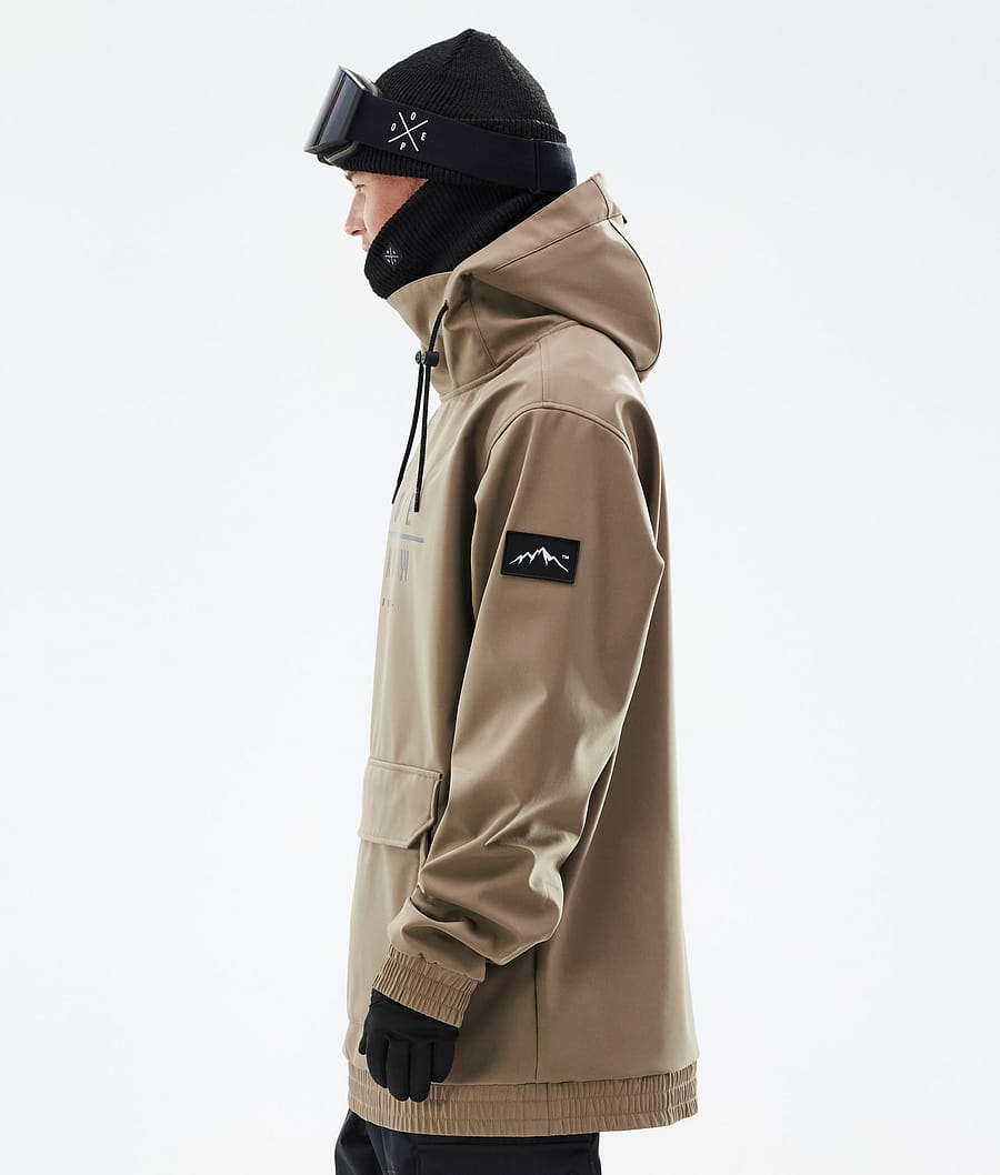 Chaqueta Snowboard Dope Wylie Hombre Kaki | 946-MGBTAJ