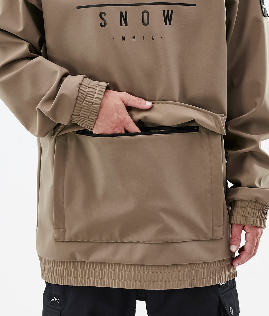Chaqueta Snowboard Dope Wylie Hombre Kaki | 946-MGBTAJ