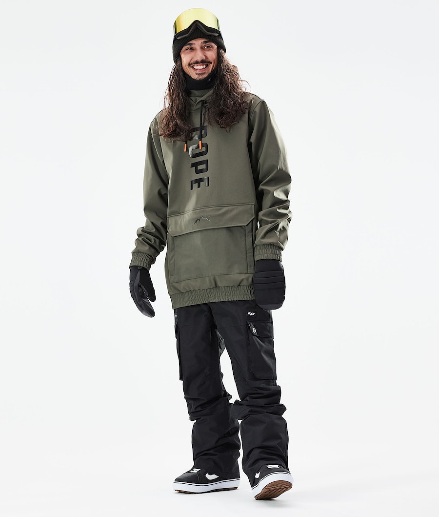 Chaqueta Snowboard Dope Wylie Hombre Verde Oliva Verde | 047-IAYBJR