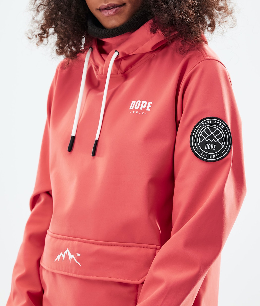 Chaqueta Snowboard Dope Wylie Mujer Coral | 249-LTNBPI