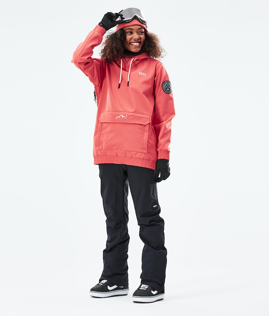 Chaqueta Snowboard Dope Wylie Mujer Coral | 249-LTNBPI