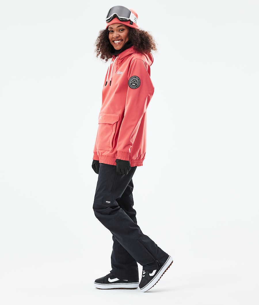 Chaqueta Snowboard Dope Wylie Mujer Coral | 249-LTNBPI