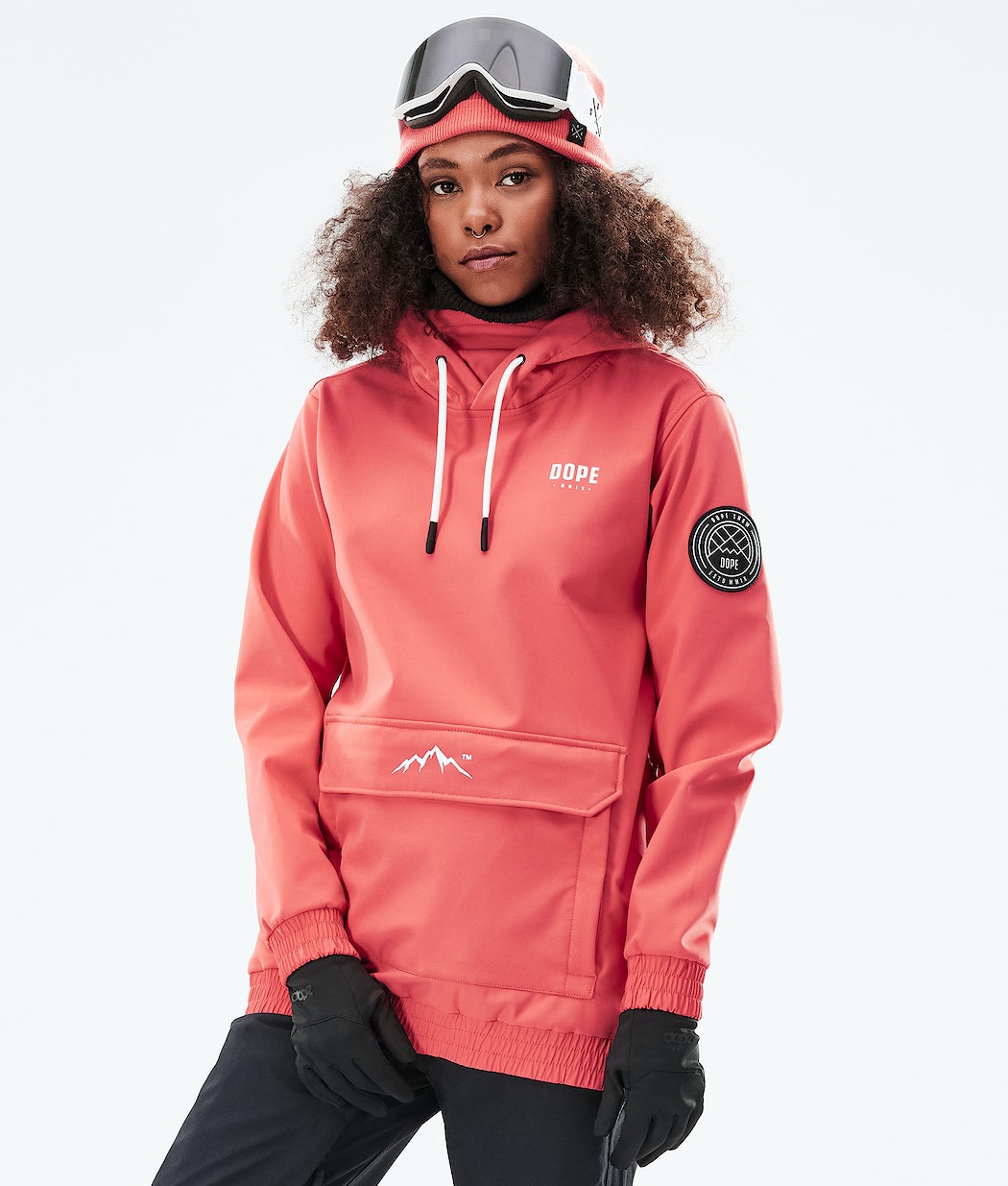 Chaqueta Snowboard Dope Wylie Mujer Coral | 249-LTNBPI
