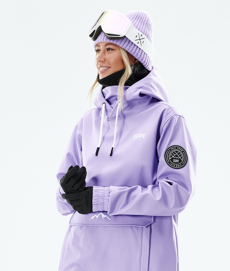 Chaqueta Snowboard Dope Wylie Mujer Moradas | 540-BDJNIS