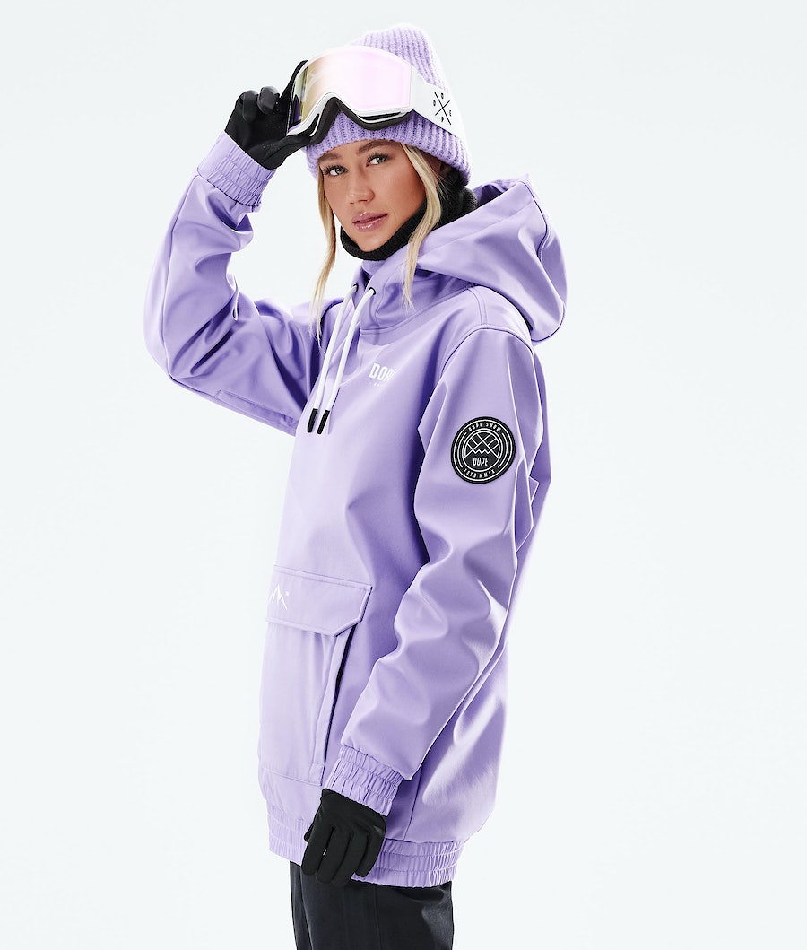 Chaqueta Snowboard Dope Wylie Mujer Moradas | 540-BDJNIS