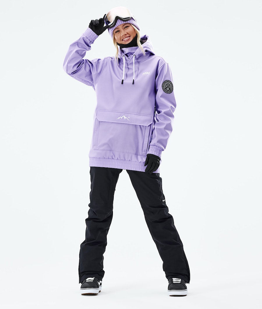 Chaqueta Snowboard Dope Wylie Mujer Moradas | 540-BDJNIS
