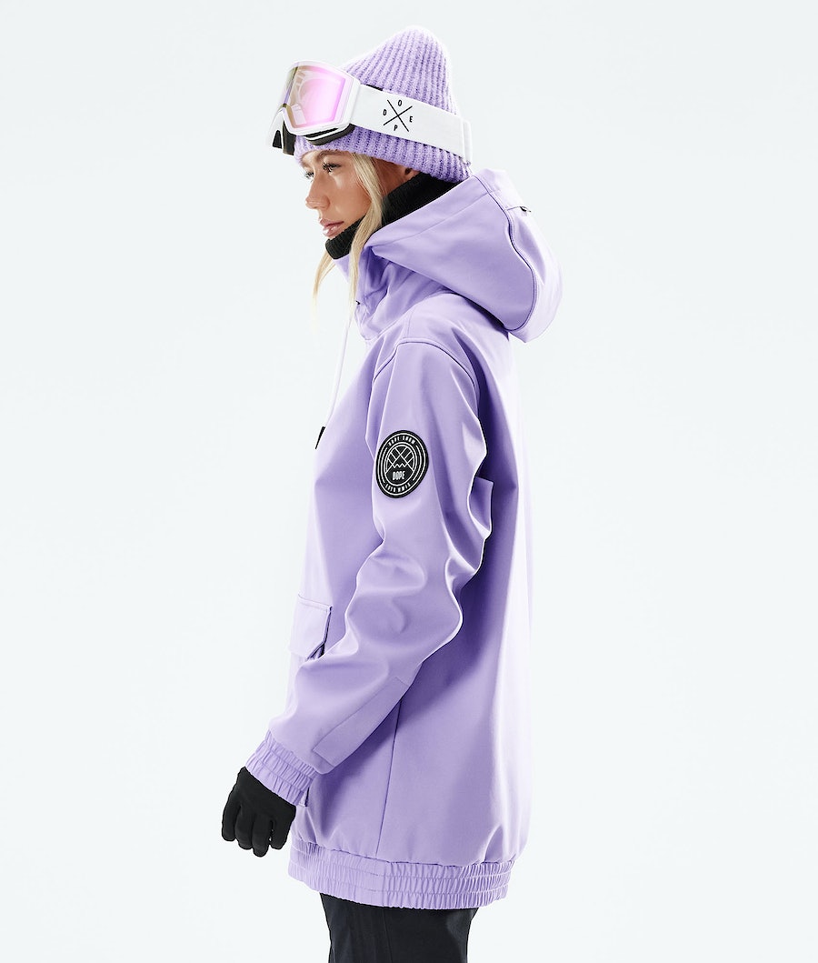 Chaqueta Snowboard Dope Wylie Mujer Moradas | 540-BDJNIS