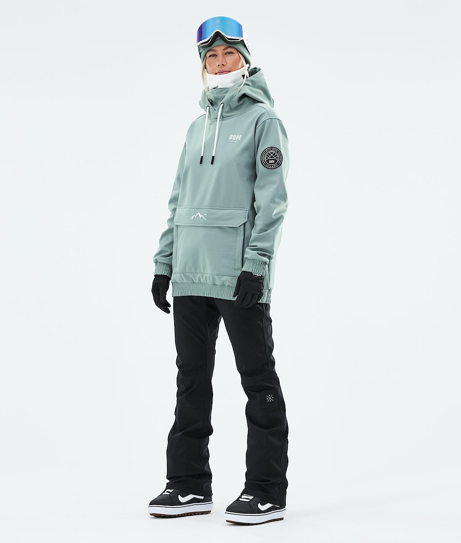Chaqueta Snowboard Dope Wylie Mujer Verde | 450-YOKHCU