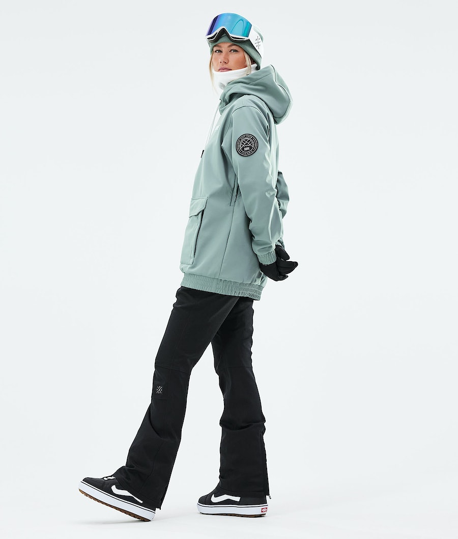 Chaqueta Snowboard Dope Wylie Mujer Verde | 450-YOKHCU