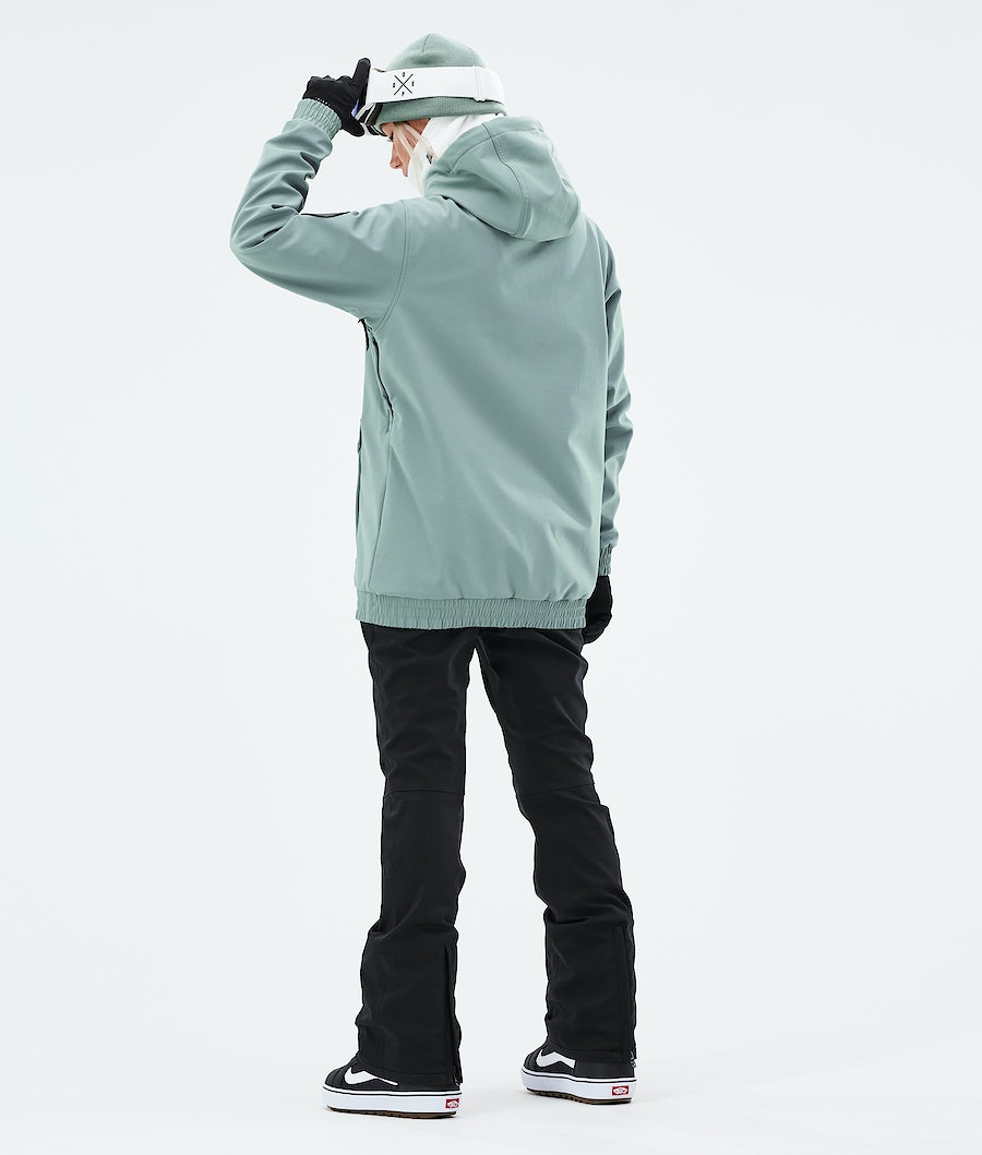 Chaqueta Snowboard Dope Wylie Mujer Verde | 450-YOKHCU
