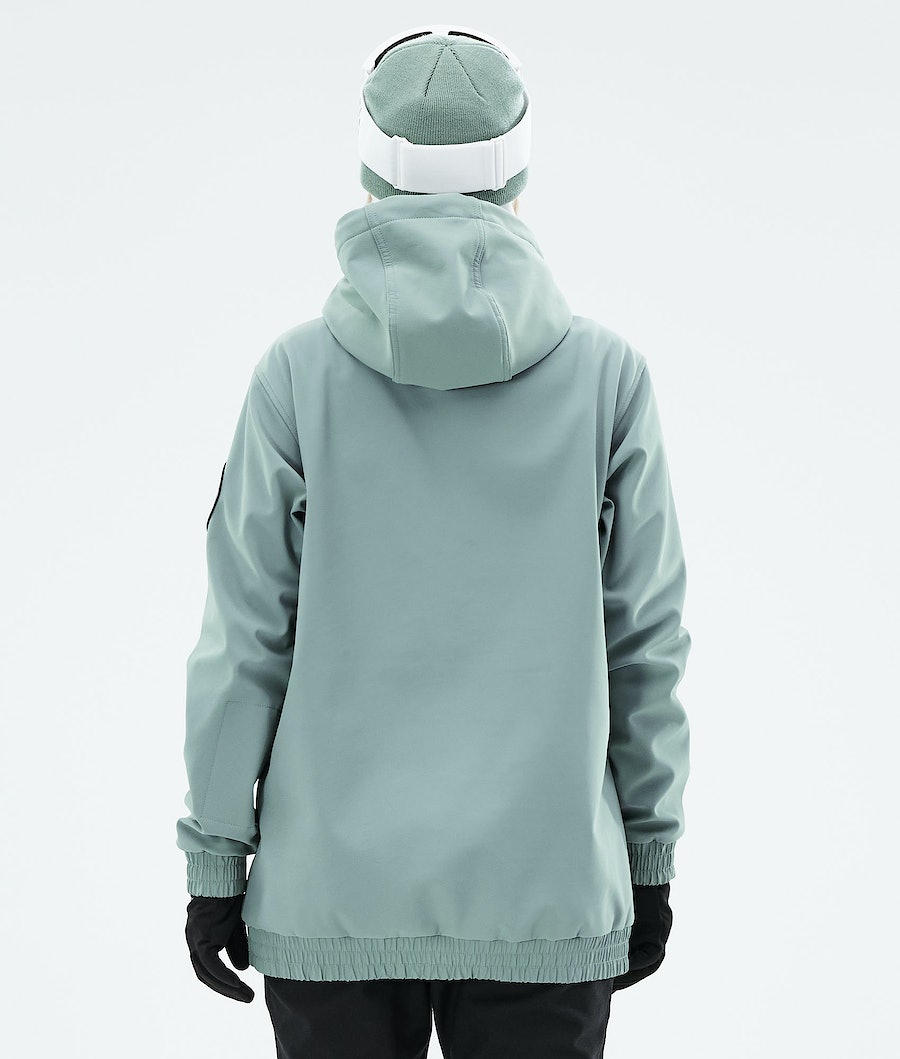 Chaqueta Snowboard Dope Wylie Mujer Verde | 450-YOKHCU