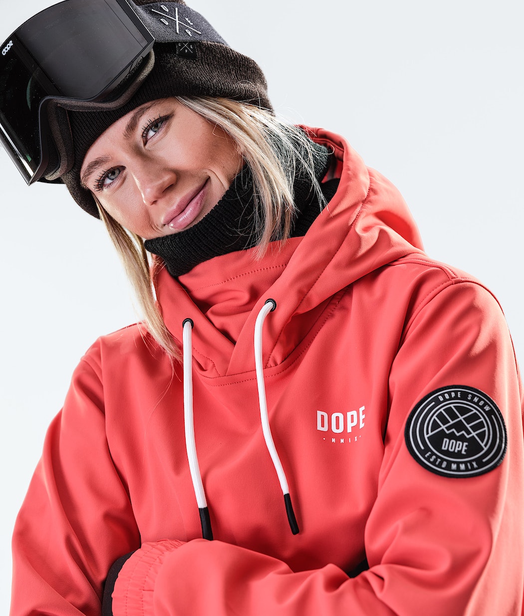 Chaqueta Snowboard Dope Wylie W 10k Mujer Coral | 014-QBIDFZ