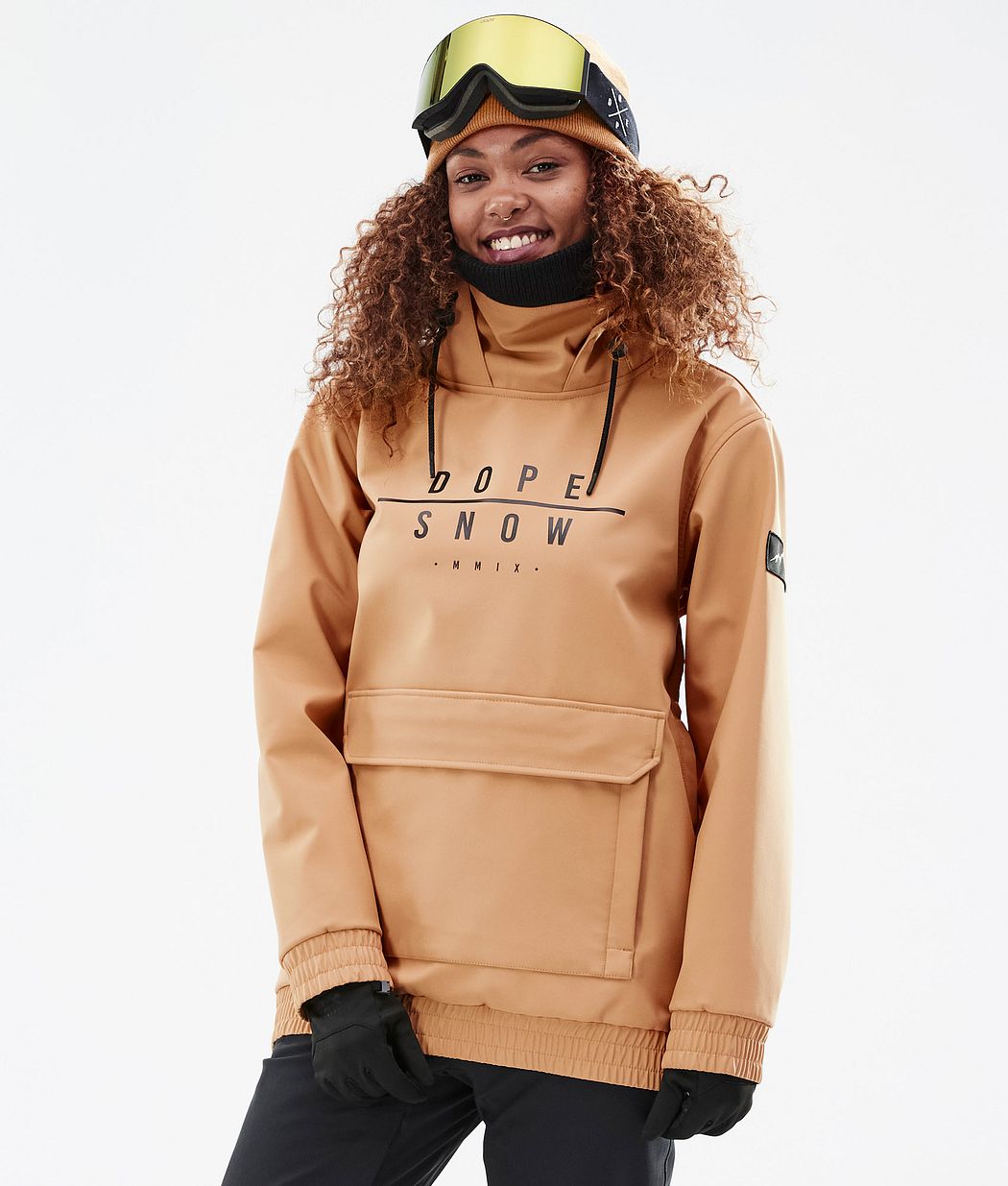 Chaqueta Snowboard Dope Wylie W Mujer Kaki Amarillo | 631-CDQERO