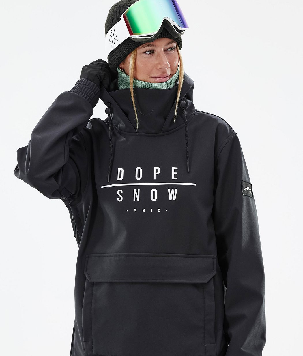 Chaqueta Snowboard Dope Wylie W Mujer Negras | 082-WKXHFN