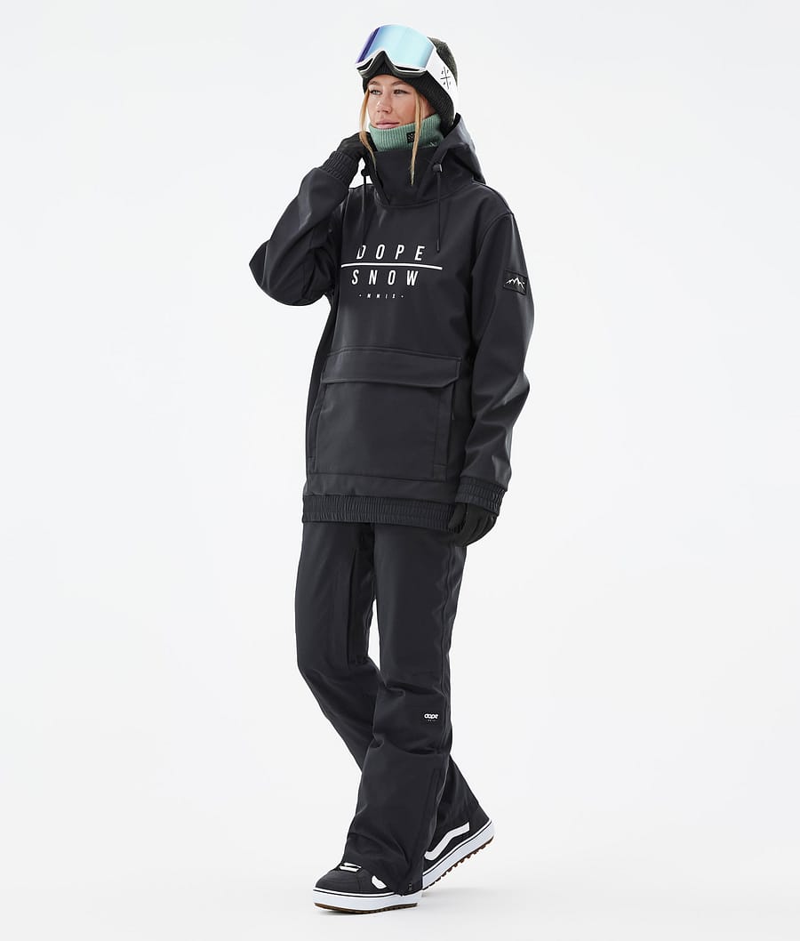 Chaqueta Snowboard Dope Wylie W Mujer Negras | 082-WKXHFN