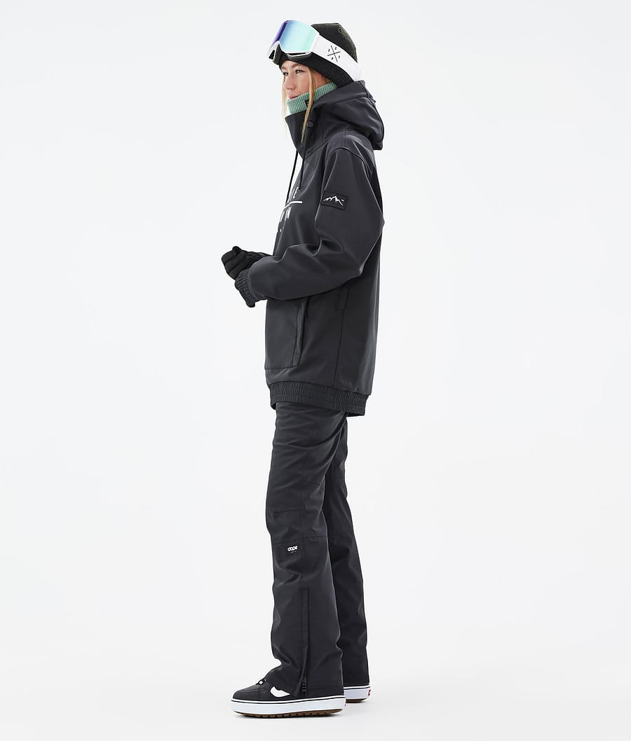 Chaqueta Snowboard Dope Wylie W Mujer Negras | 082-WKXHFN