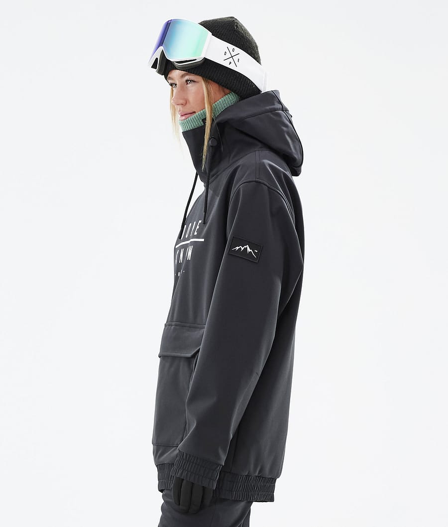 Chaqueta Snowboard Dope Wylie W Mujer Negras | 082-WKXHFN