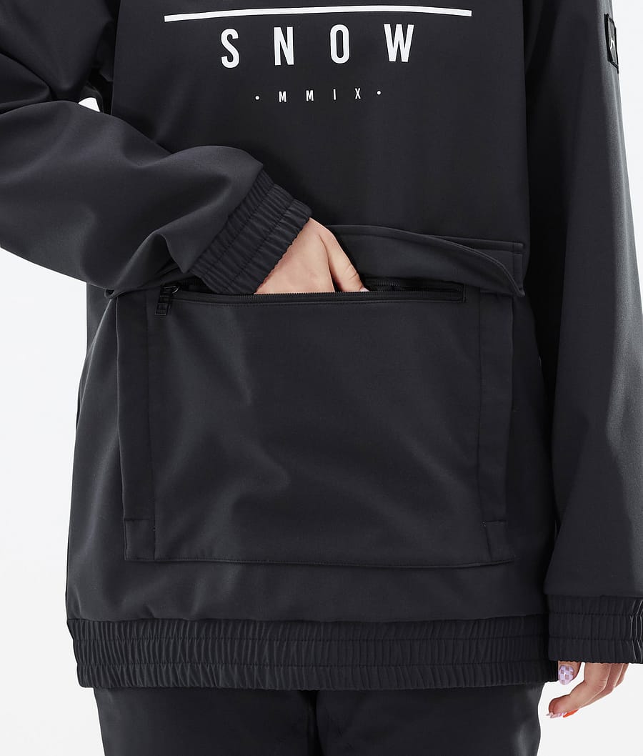 Chaqueta Snowboard Dope Wylie W Mujer Negras | 082-WKXHFN