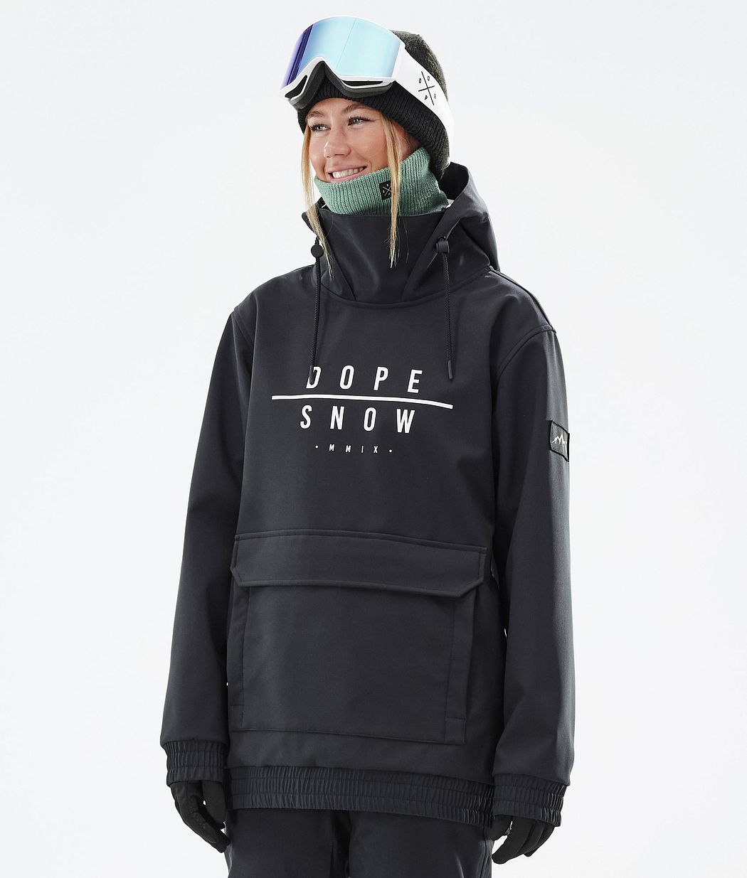 Chaqueta Snowboard Dope Wylie W Mujer Negras | 082-WKXHFN