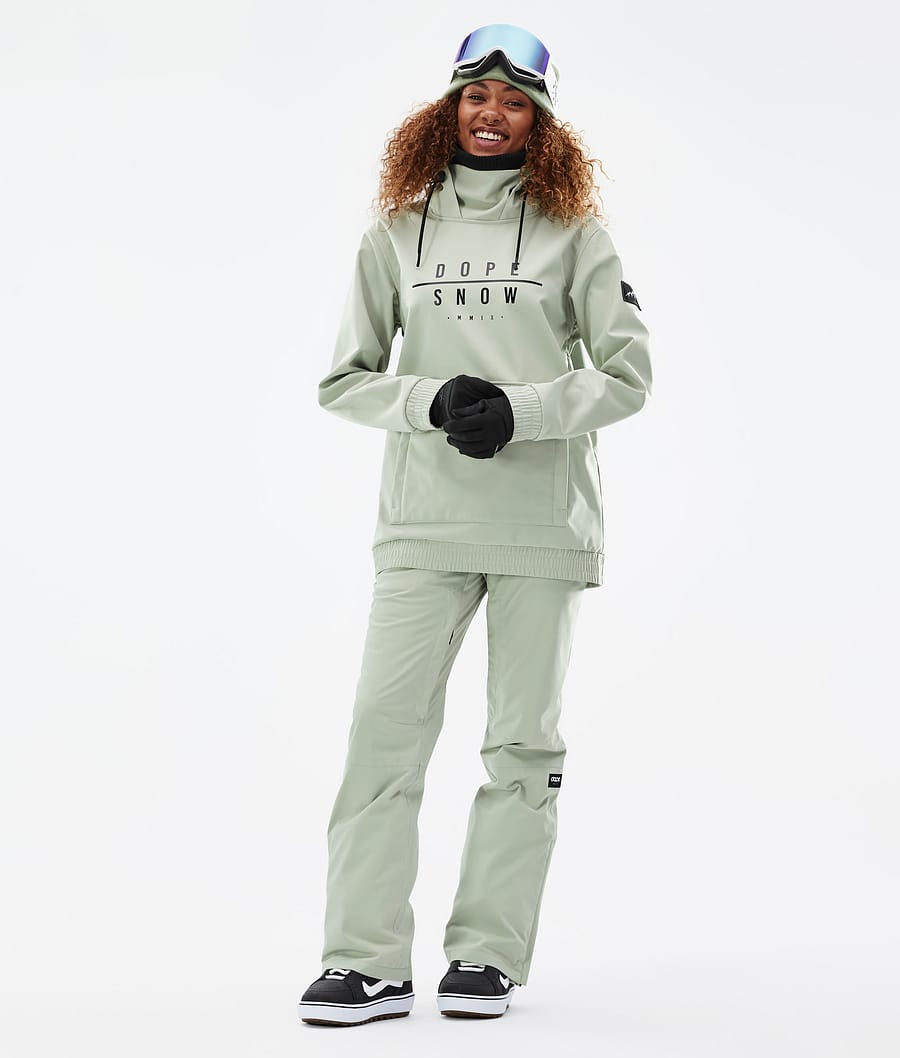 Chaqueta Snowboard Dope Wylie W Mujer Verde | 935-VLUZIE