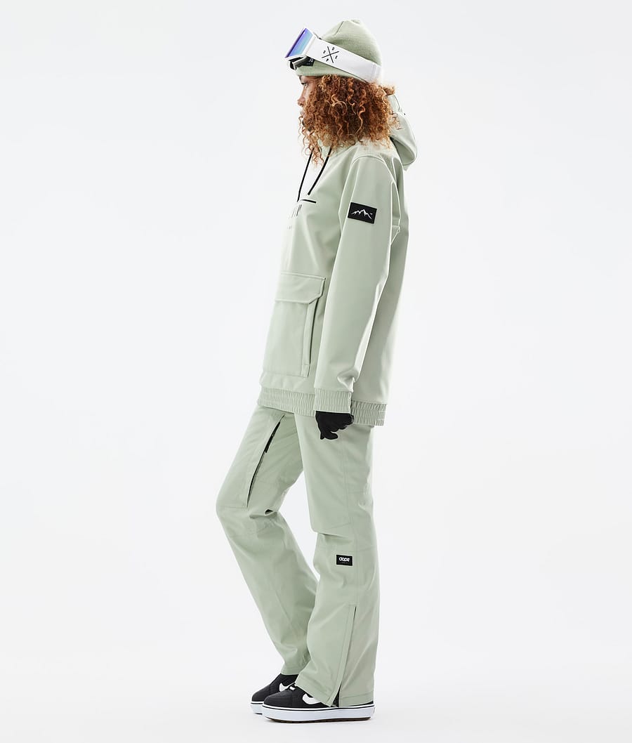 Chaqueta Snowboard Dope Wylie W Mujer Verde | 935-VLUZIE
