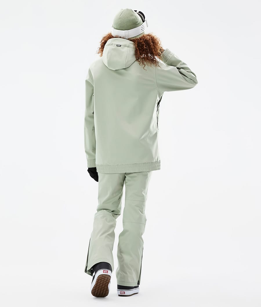 Chaqueta Snowboard Dope Wylie W Mujer Verde | 935-VLUZIE