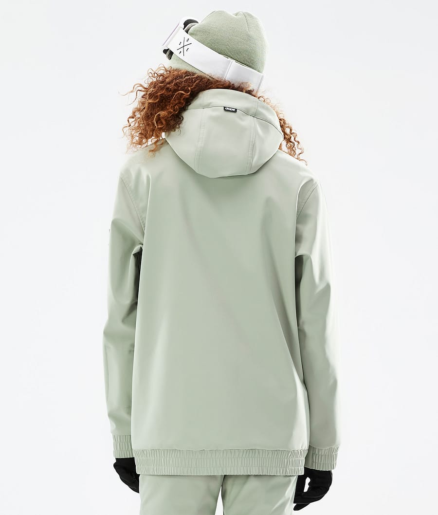 Chaqueta Snowboard Dope Wylie W Mujer Verde | 935-VLUZIE