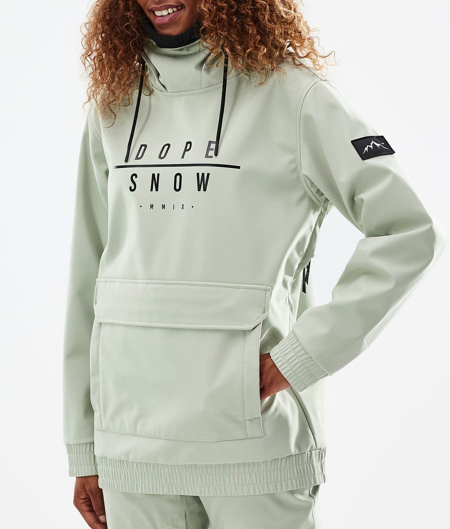 Chaqueta Snowboard Dope Wylie W Mujer Verde | 935-VLUZIE