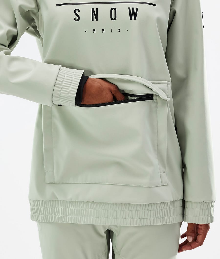 Chaqueta Snowboard Dope Wylie W Mujer Verde | 935-VLUZIE